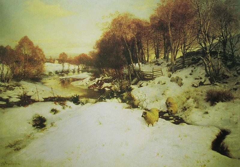 Evening at Finzean, Joseph Farquharson